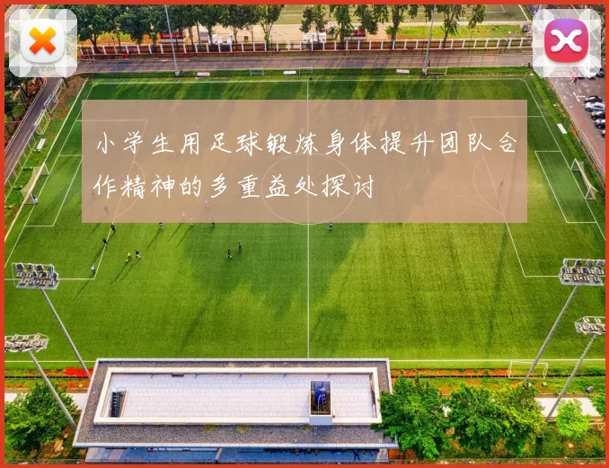 小学生用足球锻炼身体提升团队合作精神的多重益处探讨